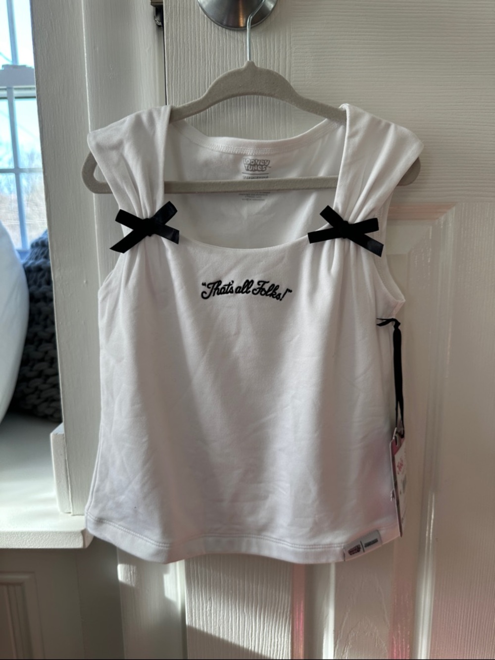 NWT Justice Looney Tunes top